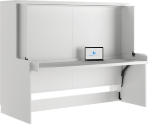 2 persoons opklapbed en bureau