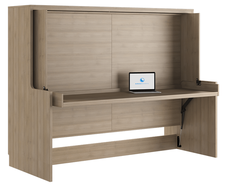 2 persoons opklapbed met bureau