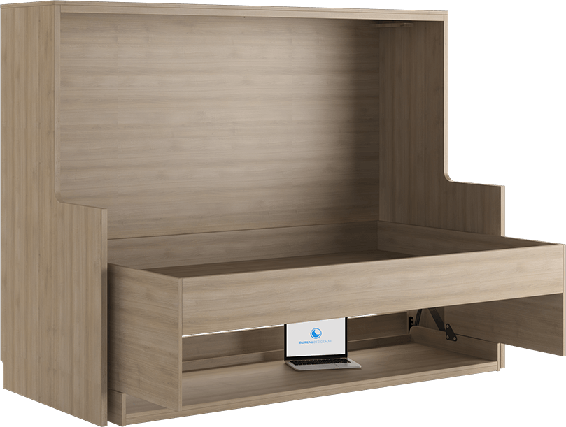 tweepersoons opklapbed bureau