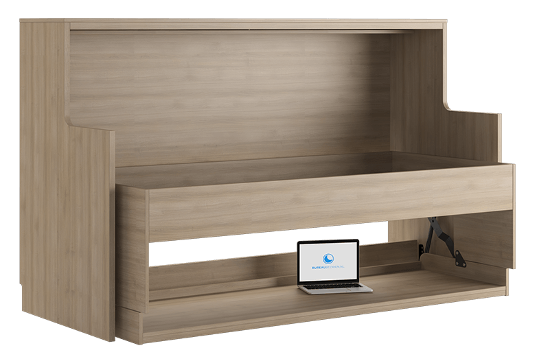 Bed en bureau